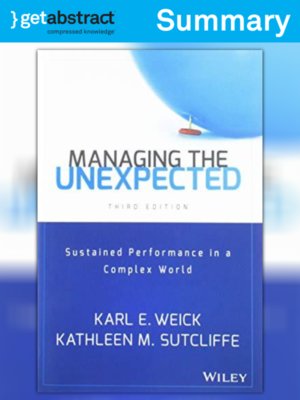 cover image of Managing the Unexpected, Third Edition (Summary)